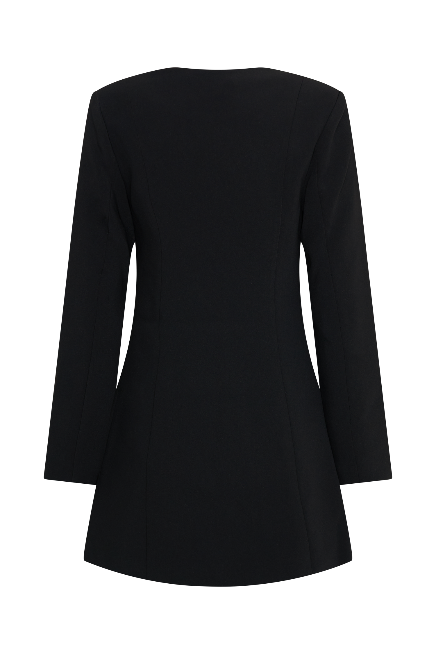 Hurley Long Sleeve Blazer Mini Dress - Black